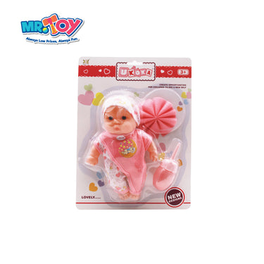 (MR. TOY) XINGYUE Ukoka Baby Doll Playset 6189-3E