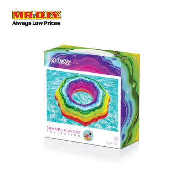 BESTWAY Rainbow Swim Ring (1.15m)