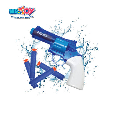 2-in-1 Blaster Gun with 10 Foam Dart