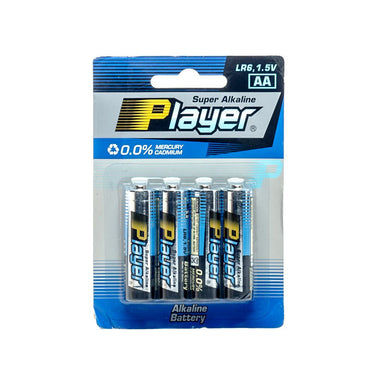 PLAYER Super Alkaline AA LR6 1.5V 4Pcs