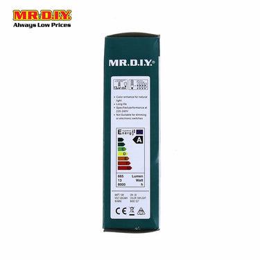 (MR.DIY) 3U Shape Bulb Daylight E27 (13W)