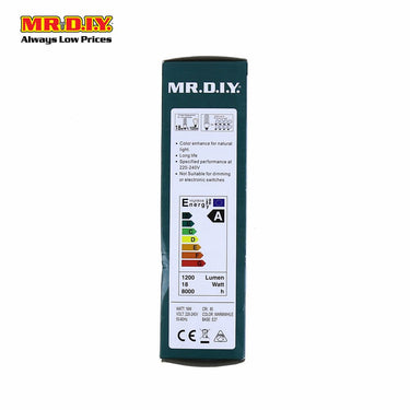 [BEST SELLER] (MR.DIY) 3U Shape LED Bulb Warm White E27 (18W)