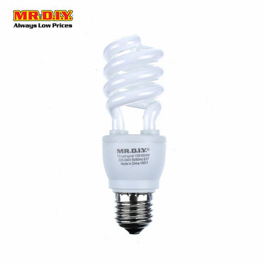 (MR.DIY) Spiral LED Bulb Daylight E27 (13W)