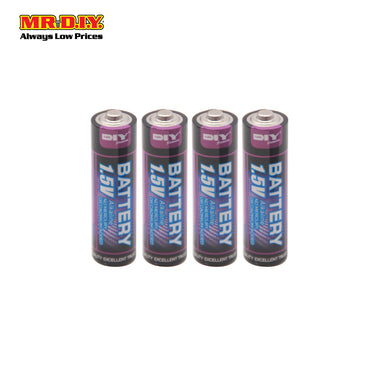 (MR.DIY) Alkaline AA Battery (4pcs)