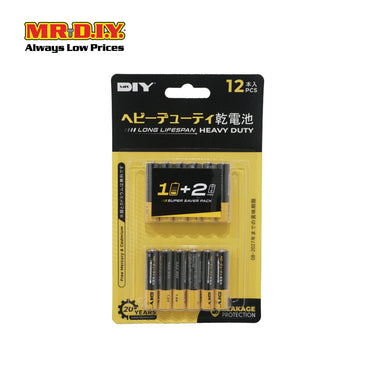 [BEST SELLER] (MR.DIY) Alkaline AA Battery (12pcs)