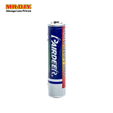 PAIRDEER Super Heavy Duty Carbon AAA Battery (4pcs)