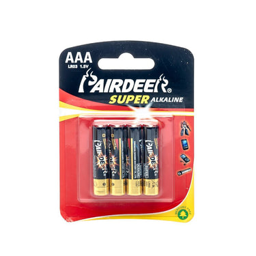 PAIRDEER Super Alkaline Battery AAA (4pcs)