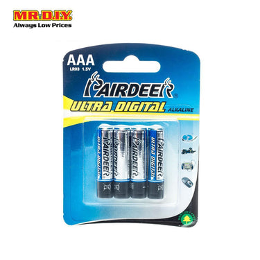 PAIRDEER Ultra Digital Alkaline Battery AAA (4pcs)