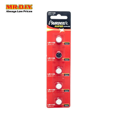 PAIRDEER Super Alkaline Cell Battery (5pcs)