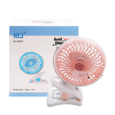 (MR.DIY)  Portable Small USB Fan Clip-Blue