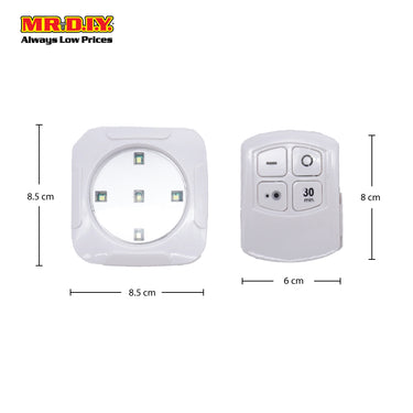 (MR.DIY) Remote Control Multi-Function LED Light Set (3pcs)
