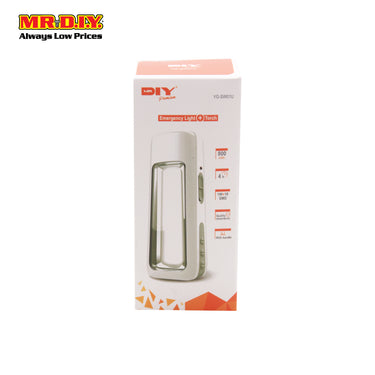 (MR.DIY) Rechargeable Emergency Light and Torch Light YG-SW01U