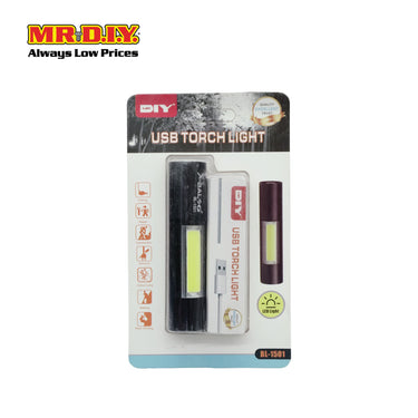 MR.DIY USB Torch Light BL-1
