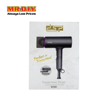DSP Professional Anion Foldable Handle Travel Hair Dryer