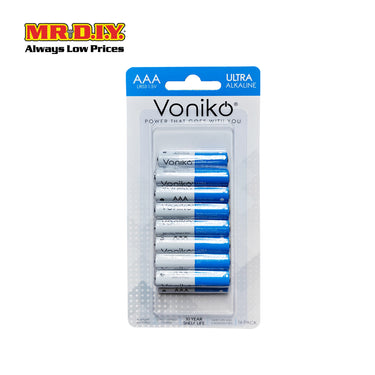 VONIKO Premium Alkaline Battery LR03 1.5V AAA (16pcs)