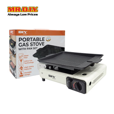 MR.DIY Portable Gas Stove with Plate 008#