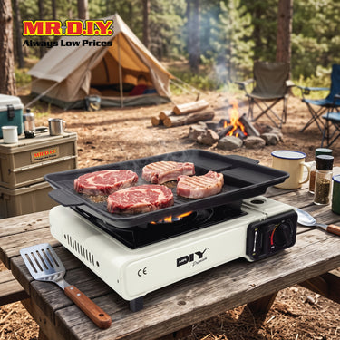 MR.DIY Portable Gas Stove with Plate 008#