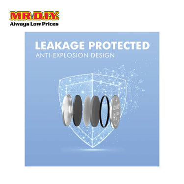 VONIKO Button Lithium Cell Battery CR2016 3V (5pcs)