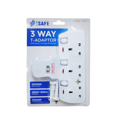 ISafe 3-Way T-Adaptor