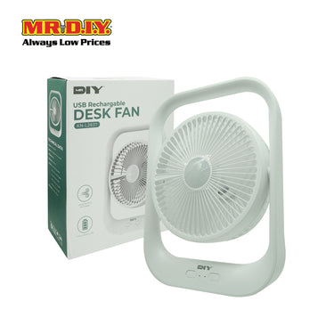 MR.DIY USB Rechargable Desk Fan KN-L2837