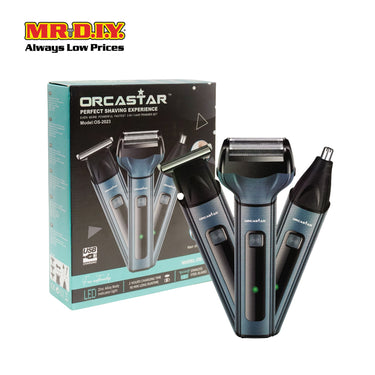 ORCASTAR 3 In 1 Hair Trimmer Set OS-2023