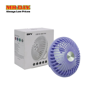 MR.DIY Rechargeable Mini Fan ZB101 (4 Inch)