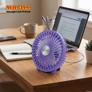 MR.DIY Rechargeable Mini Fan ZB101 (4 Inch)