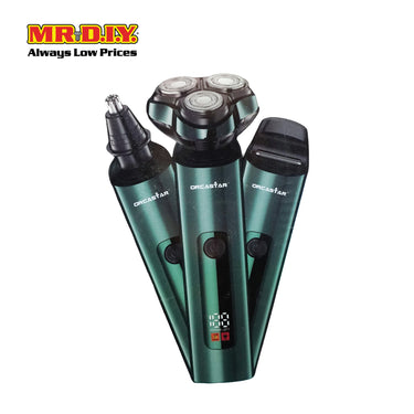 ORCASTAR 3 In 1 Electric Shaver Model OS-AZ