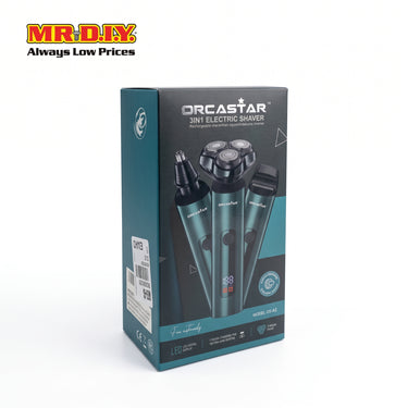 ORCASTAR 3 In 1 Electric Shaver Model OS-AZ