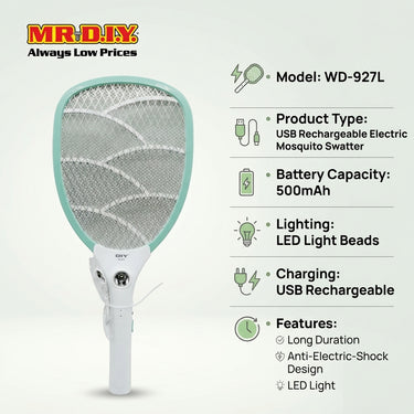 MR.DIY Mosquito Swatter WD-927L