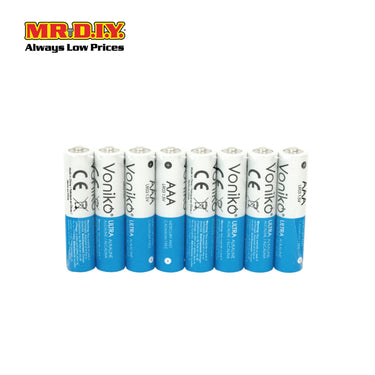 VONIKO AAA Alkaline Battery (4+4 Free)