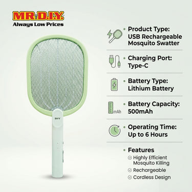 MR.DIY USB RC Mosquito Swatter