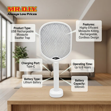 MR.DIY USB RC Mosquito Swatter Trap