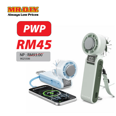 MR.DIY 2 In 1 Handheld Fan