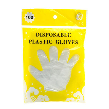 TDK Disposable Plastic Gloves (100pc)