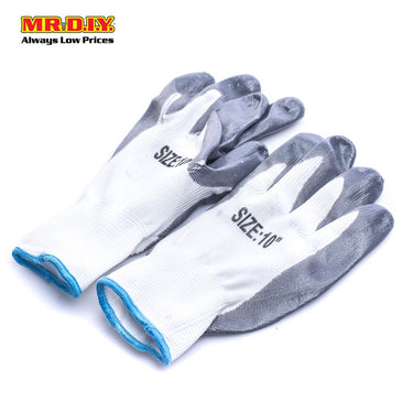 (MR.DIY) Safe Fit Rubber Palm Work Glove