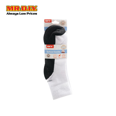 (MR.DIY) Classic School Socks 3 Pairs