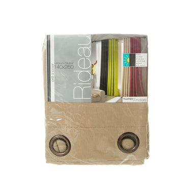 (MR.DIY) Brick Design Window Curtain Beige (140cm x 260cm)