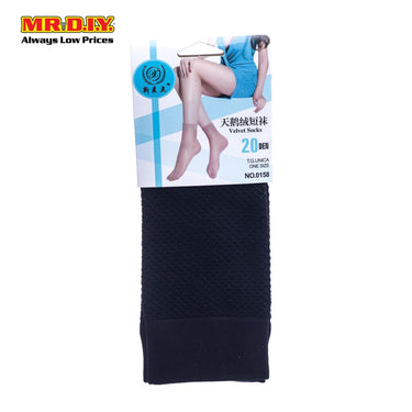Nylon Elastane 20 Denier Short Socks