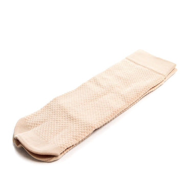 Nylon Elastane 20 Denier Short Socks Beige