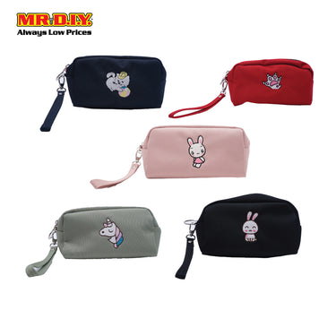 WUHUA Cute Pets Design Cotton Cosmetic Case Bag