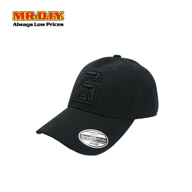 (MR.DIY) Unisex Baseball Cap Adjustable Strap Number 6 (20 x 21 x 11cm)