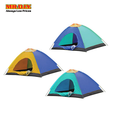 (MR.DIY) Pop Up 3/4 Camping Outdoor Tent 3 People (200 x 150 x 110cm)