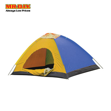 (MR.DIY) Pop Up 3/4 Camping Outdoor Tent 3 People (200 x 150 x 110cm)
