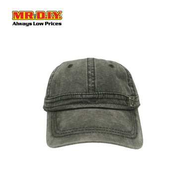 (MR DIY) Adjustable Vintage Cotton Baseball Hat ( 19 x 27 x 12 cm )