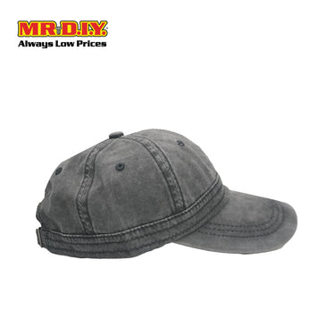 (MR DIY) Adjustable Vintage Cotton Baseball Hat ( 19 x 27 x 12 cm )
