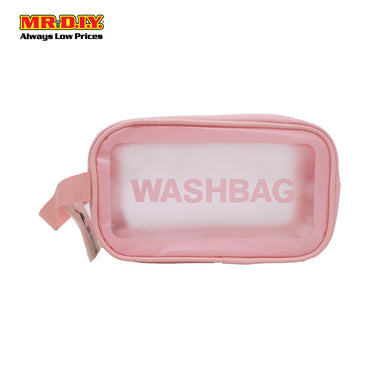 Waterproof Washbag (17x27cm)- Pink