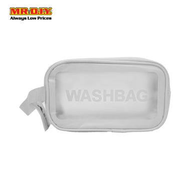 Waterproof Washbag (17x27cm)- White