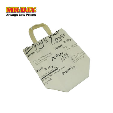 (MR.DIY) New Life Non-Woven Shopping Bag ( 33 x 30 x 17 cm )