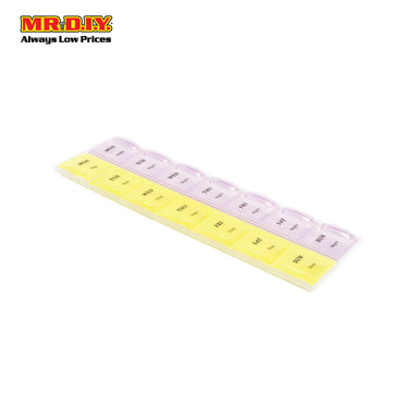 (MR.DIY) Plastic Pill Box